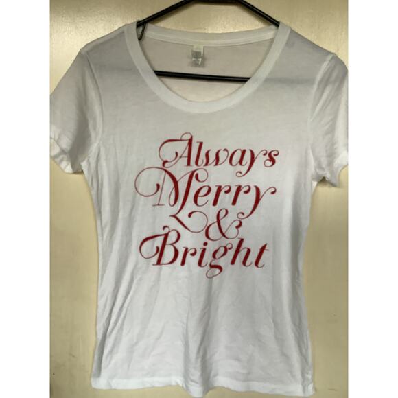 Teen Ideal T by Next Level Christmas Tee size Medium - Picture 1 of 3